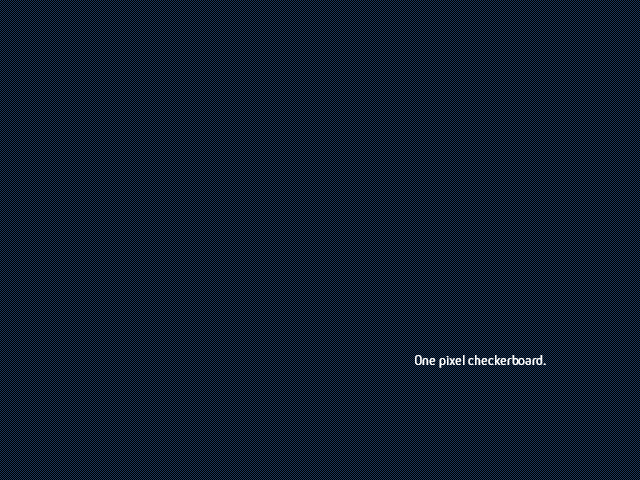 Background alternating sample