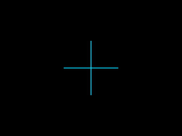 Crosshair sample